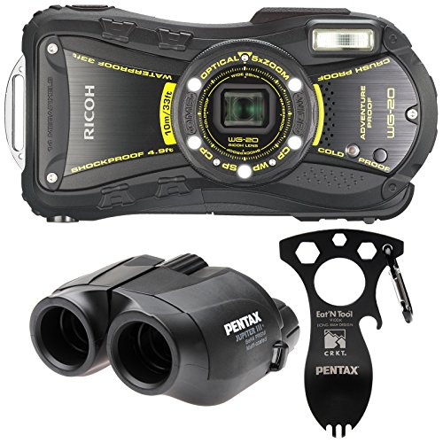 Ricoh-WG-20-14MP-Waterproofp-Shockproof-Coldproof-Crushproof-And-Dustproof-5x-Optical-Zoom-Digital-Camera-Adventure-Kit-BLACK-0