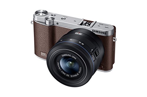 Samsung-NX3000-Wireless-Smart-203MP-Compact-System-Camera-with-20-50mm-Compact-Zoom-and-Flash-Brown-0-3