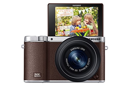 Samsung-NX3000-Wireless-Smart-203MP-Compact-System-Camera-with-20-50mm-Compact-Zoom-and-Flash-Brown-0-5