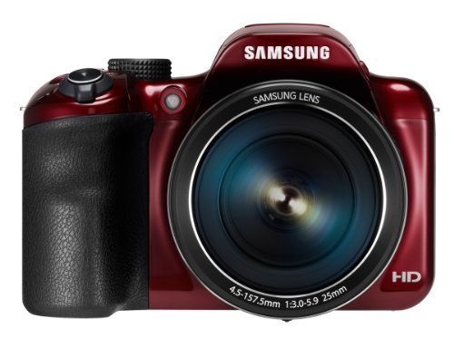 Samsung-WB1100F-162MP-CCD-Smart-WiFi-NFC-Digital-Camera-with-35x-Optical-Zoom-30-LCD-and-720p-HD-Video-Red-0-1