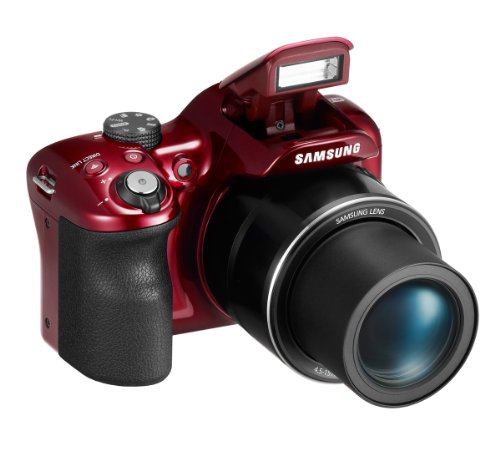 Samsung-WB1100F-162MP-CCD-Smart-WiFi-NFC-Digital-Camera-with-35x-Optical-Zoom-30-LCD-and-720p-HD-Video-Red-0-7