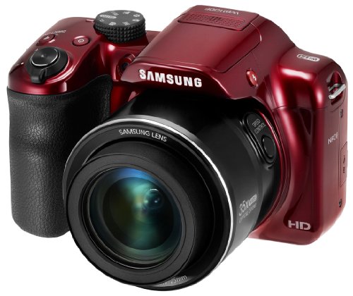 Samsung-WB1100F-162MP-CCD-Smart-WiFi-NFC-Digital-Camera-with-35x-Optical-Zoom-30-LCD-and-720p-HD-Video-Red-0