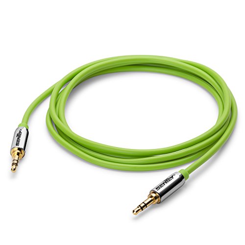 Sentey-Audio-Cable-15-Meter-5ft-Stereo-55mm-Male-to-Male-Green-Premium-Metal-Connector-and-Shell-Audiophile-Grade-Pvc-Tangle-free-Material-for-Headphones-Gaming-or-Pc-Headset-Samsung-Htc-Motorola-Lg-P-0-1