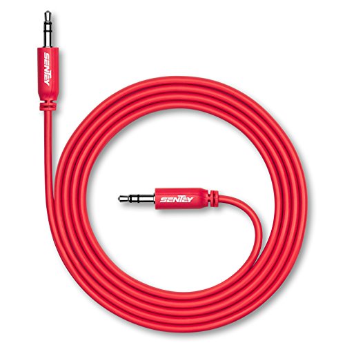 Sentey-Audiophile-Grade-35mm-Audio-Cable-Stereo-Pvc-10-Meter-3ft-Male-to-Male-Red-Premium-Metal-Connector-Tangle-free-Material-for-Headphones-Gaming-or-Pc-Headset-Samsung-Htc-Motorola-Lg-Ps4-Xbox-Gala-0-0