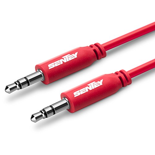 Sentey-Audiophile-Grade-35mm-Audio-Cable-Stereo-Pvc-10-Meter-3ft-Male-to-Male-Red-Premium-Metal-Connector-Tangle-free-Material-for-Headphones-Gaming-or-Pc-Headset-Samsung-Htc-Motorola-Lg-Ps4-Xbox-Gala-0