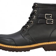 Serene-Mens-Fashion-Buckle-Leather-Uppers-Casual-Ankle-Boots105-DMUS-Black-0-0