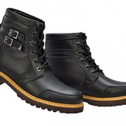 Serene-Mens-Fashion-Buckle-Leather-Uppers-Casual-Ankle-Boots105-DMUS-Black-0-2