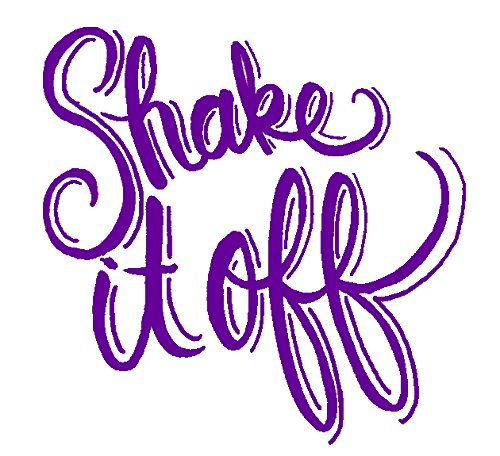 Shake-It-Off-14-Purple-VINYL-Car-Decal-Music-Rock-Pop-Punk-Grunge-Art-Wall-Sticker-Car-USA-0