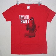 Taylor-Swift-Shirt-Tshirt-RED-Tour-Sitting-with-Sunglasses-Youth-Small-0-0