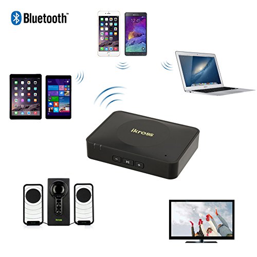 iKross-Bluetooth-30-Wireless-Audio-Stereo-Music-Streaming-Receiver-with-35mm-AUX-RCA-Input-Jack-0