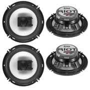 4-New-Boss-Riot-R63-65-600W-3-Way-Car-Audio-Coaxial-Speakers-Stereo-4-Ohm-0