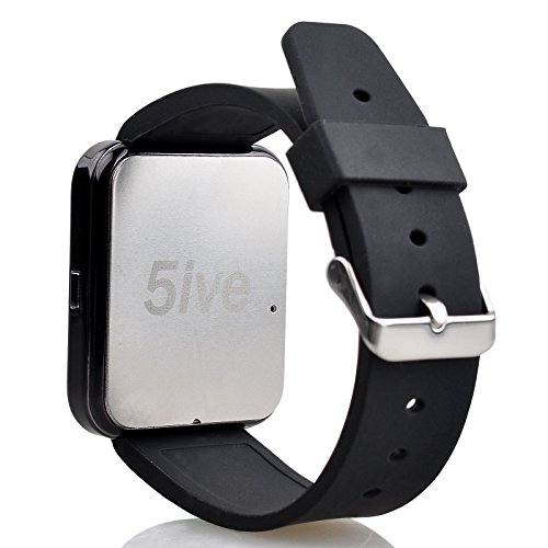 5ive-U80-Bluetooth-40-Smart-Wrist-Wrap-Watch-Phone-for-Smartphones-IOS-Android-Apple-iphone-55C5S66-Puls-Android-Samsung-S3S4S5-Note-2Note-3-Note-4-HTC-Sony-Black-0-1