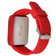 5ive-U80-Bluetooth-40-Smart-Wrist-Wrap-Watch-Phone-for-Smartphones-IOS-Android-Apple-iphone-55C5S66-Puls-Android-Samsung-S3S4S5-Note-2Note-3-Note-4-HTC-Sony-Wine-Red-0-0