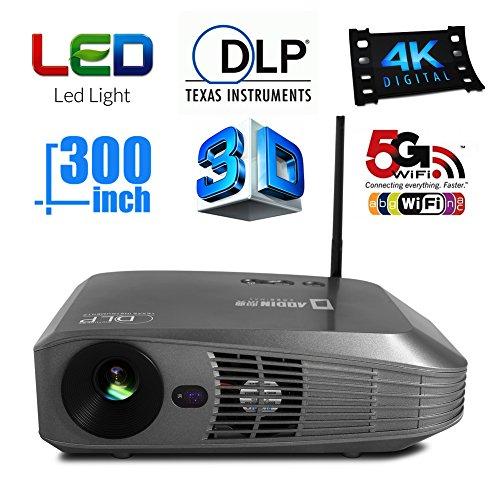 AODIN-Android-Smart-DLP-Projector-Portable-Android-44-KitKat-Quad-core-ARM-Cortex-A17-Builtin-2G-RAM-16GB-ROM-High-Brightness-1500-Lumens-DLP-3D-Projector-with-Gift-3D-Glasses-0-0