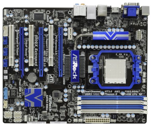 ASRock-Socket-AM3AMD-890GXSATA3USB-30Quad-CrossFireXAVGbEATX-Motherboard-890GX-Extreme4-0