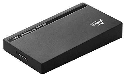 Ableconn-USB3DP4KB-USB-30-to-DisplayPort-4K-UHD-Ultra-HD-Video-Graphics-Adapter-up-to-3840×2160-DisplayLink-DL-5500-USB-External-4K-UHD-Multi-Monitor-Graphics-Adapter-0-0