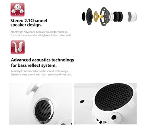 Amethyst-Innovations-Corp-A1-BT7120WH-Bluetooth-Pig-Speaker-White-0-0