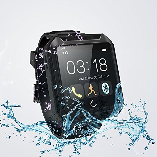 Asmart-Center-U-Watch-Ip68-Waterproof-Shockproof-Dustproof-Bluetooth-40-Smart-Watch-Smartwatch-Touch-Screen-for-Samsung-Galaxy-Note-43s5s4sony-Xperia-Z3z2htc-ONE-Android-Smartphones-Iphone-6-Iphone-6–0