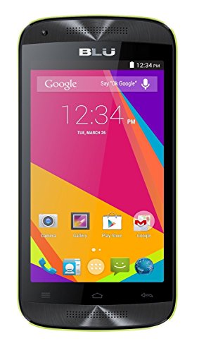 BLU-Dash-C-Music-Global-GSM-Unlocked-Cell-Phone-Yellow-0