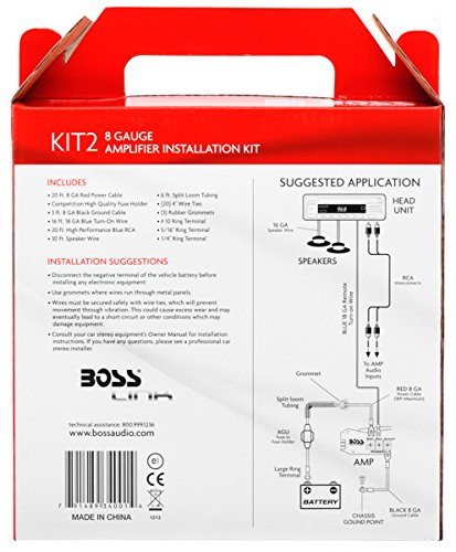 BOSS-Audio-KIT2-8-Gauge-Amplifier-Installation-Kit-0-1