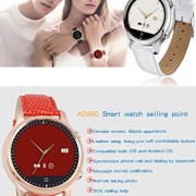 Bluetooth-Smart-Watch-Luxury-Leather-Strap-Wrist-Watch-with-Clock-Pedometer-Sync-Phone-Call-Circular-Touch-Screen-for-IOS-Iphone-Andriod-smartphone-black-0-2