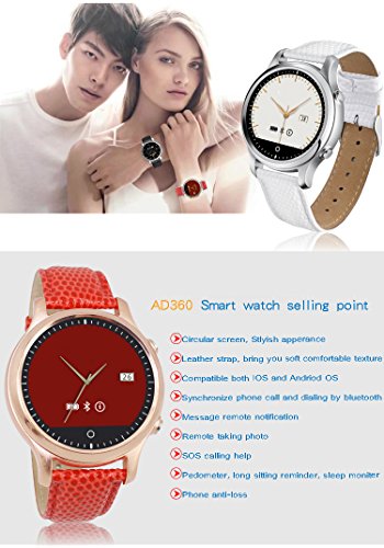 Bluetooth-Smart-Watch-Luxury-Leather-Strap-Wrist-Watch-with-Clock-Pedometer-Sync-Phone-Call-Circular-Touch-Screen-for-IOS-Iphone-Andriod-smartphone-black-0-2