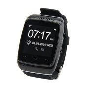 CNPGD-S12-Smart-Sync-Call-SMS-Bluetooth-Watch-PedometerRecordingAnti-Lost-for-iPhone-5S54S4-Android-Samsung-S5S4S3S2Note-3Note-2IOS-System-Can-Use-Partial-Function-All-Black-0-5