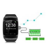 CNPGD-S12-Smart-Sync-Call-SMS-Bluetooth-Watch-PedometerRecordingAnti-Lost-for-iPhone-5S54S4-Android-Samsung-S5S4S3S2Note-3Note-2IOS-System-Can-Use-Partial-Function-All-Black-0-6