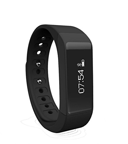 DIZA100-D5-Wireless-Activity-and-Sleep-Pedometer-Smart-Fitness-Tracker-Wristband-Large-Touch-Screen-Black-0