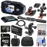 Drift-Innovation-HD-Ghost-S-Wi-Fi-Waterproof-Digital-Video-Action-Camera-Camcorder-with-32GB-Card-2-Helmet-Flat-Surface-Bike-Handlebar-Mounts-Battery-Case-Kit-0