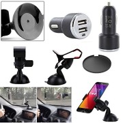 EEEKit-8-in-1-Starter-Kit-for-ASUS-ZenFone-2-ZE551ML-55-inch-Smart-Circle-Case-Tempered-Glass-Screen-Protector-OTG-Card-Reader-Car-ChargerMount-AudioSpring-Cable-for-ASUS-ZenFone-2-ZE551ML-55-inch-Lig-0-3