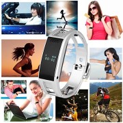 Excelvan-Fashion-Womens-MTK6260-Bluetooth-Phone-Companion-Smart-Bracelet-Watches-Sync-Call-SMS-Music-For-IOS-Part-Function-Android-Samsung-HTC-LG-Sony-ZTE-Mi-Sharp-Huawei-Oppo-Etc-Anti-lostRemote-Capt-0-1