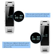 Excelvan-Fashion-Womens-MTK6260-Bluetooth-Phone-Companion-Smart-Bracelet-Watches-Sync-Call-SMS-Music-For-IOS-Part-Function-Android-Samsung-HTC-LG-Sony-ZTE-Mi-Sharp-Huawei-Oppo-Etc-Anti-lostRemote-Capt-0-5