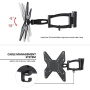 FLEXIMOUNTS-A10-Full-motion-Tilt-Swivel-TV-wall-mounts-for-10-32-SamsungCobyLGTCLHaierHisenseVIZIOSharpSonyToshibaSeiki-LCD-LED-Tvs-0-2