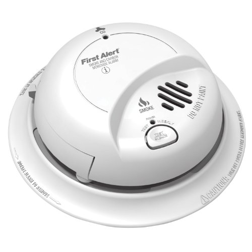 First-Alert-BRK-SC9120B-Hardwire-Combination-SmokeCarbon-Monoxide-Alarm-with-Battery-Backup-0