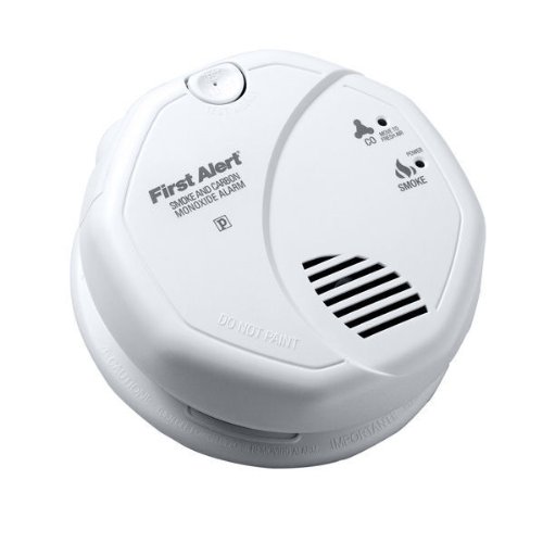 First-Alert-SCO5B-Smoke-and-Carbon-Monoxide-Alarm-Photoelectric-Sensor-Detects-Flaming-Fires-and-CO-Hazard-AA-Battery-Powered-0