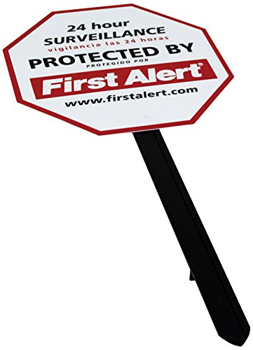 First-Alert-YS-1-Security-Yard-Sign-White-0