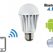 Flux-Bluetooth-Smart-LED-Light-Bulb-Dimmable-Multicolored-Color-Changing-LED-Lights-Smartphone-Controlled-7-Watt-0