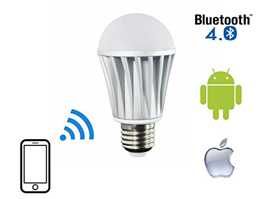 Flux-Bluetooth-Smart-LED-Light-Bulb-Dimmable-Multicolored-Color-Changing-LED-Lights-Smartphone-Controlled-7-Watt-0