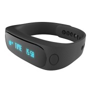 ForestfishTM-Bluetooth-Sync-Smart-Bracelet-Sports-Fitness-Tracker-Smart-Wristband-Water-Resistant-Tracker-Bracelet-Sleep-Monitoring-Anti-lost-Smart-Watch-Black-0