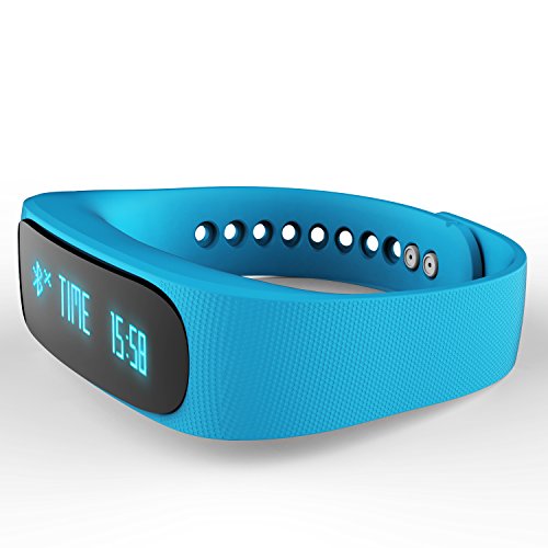 ForestfishTM-Bluetooth-Sync-Smart-Bracelet-Sports-Fitness-Tracker-Smart-Wristband-Water-Resistant-Tracker-Bracelet-Sleep-Monitoring-Anti-lost-Smart-Watch-Blue4-0-0