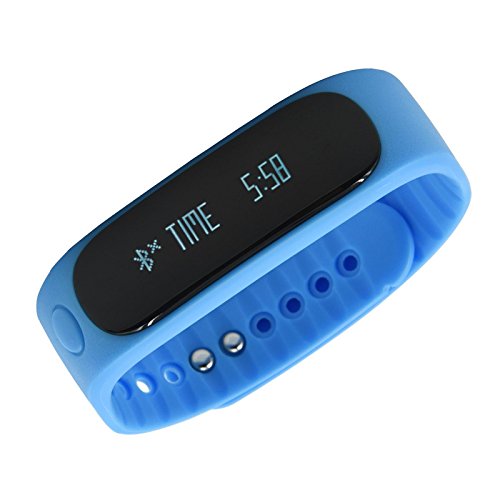 ForestfishTM-Bluetooth-Sync-Smart-Bracelet-Sports-Fitness-Tracker-Smart-Wristband-Water-Resistant-Tracker-Bracelet-Sleep-Monitoring-Anti-lost-Smart-Watch-Blue4-0