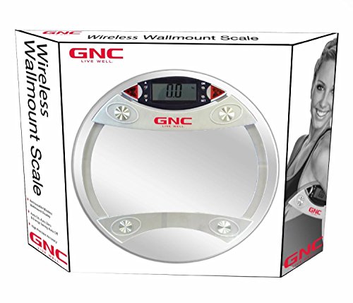 GNC-GS-7006-AMX-Digital-Glass-Wireless-Display-Scale-with-Jawbone-UP-Wristband-Health-Monitor-and-Oregon-Scientific-Mini-Massager-0-0