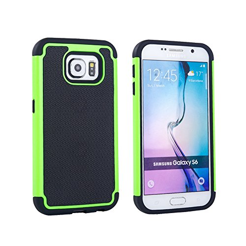 Galaxy-S6-case-S6-case-Fulland-Deluxe-Hybrid-TUFF-Rugged-Shockproof-Rubber-Hard-Case-Cover-For-Samsung-Galaxy-S6-Plus-Stylus-Pen-and-Screen-Protector-Green-0-0