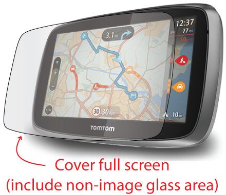 GuarmorShield-3x-Tomtom-Go-500-5000-5-GPS-Premium-Anti-Glare-Anti-Fingerprint-Matte-Finishing-LCD-Screen-Protector-Cover-Guard-Shield-Protective-Film-Kits-NO-Cutting-Package-by-GUARMOR-0-1