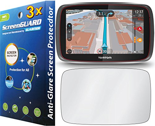 GuarmorShield-3x-Tomtom-Go-500-5000-5-GPS-Premium-Anti-Glare-Anti-Fingerprint-Matte-Finishing-LCD-Screen-Protector-Cover-Guard-Shield-Protective-Film-Kits-NO-Cutting-Package-by-GUARMOR-0