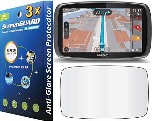 GuarmorShield-3x-Tomtom-Go-600-6000-6-GPS-Premium-Anti-Glare-Anti-Fingerprint-Matte-Finishing-LCD-Screen-Protector-Cover-Guard-Shield-Protective-Film-Kits-NO-Cutting-Package-by-GUARMOR-0