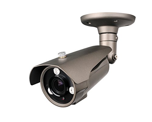 Hq-Cam-700TV-Lines-High-Resolution-Security-Outdoorindoor-Weatherproof-Camera-13-Sony-Ex-View-II-CCD-3IR-Matrix-Infared-LEDs-28-12mm-Vari-focal-Lens-CCTV-Day-and-Night-IR-Distance120ft-0