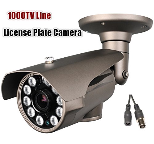 Hq-cam-1000TV-Lines-High-Resolution-Camera-10IR-Large-LEDs-Sony-Effio-5-50mm-Vari-focal-Lens-Cctv-Day-and-Night-License-Plate-Camera-Outdoorindoor-0