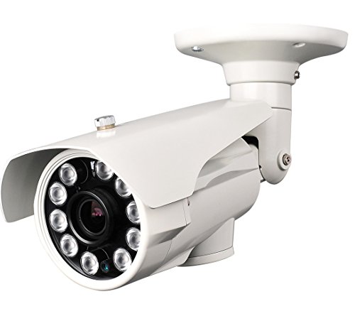 Hq-cam-1000TV-Lines-High-Resolution-Security-Camera-10IR-Large-LEDs-Sony-Effio-28-12mm-Vari-focal-Lens-CCTV-Day-and-Night-IR-Distance-300328ft-Outdoorindoor-0